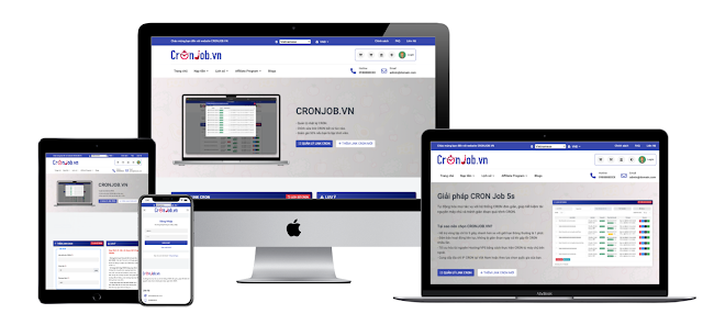 Mã nguồn[CRONJOB] Thiết kế website quản lý và cho thuê CRON không giới hạn thời gian
