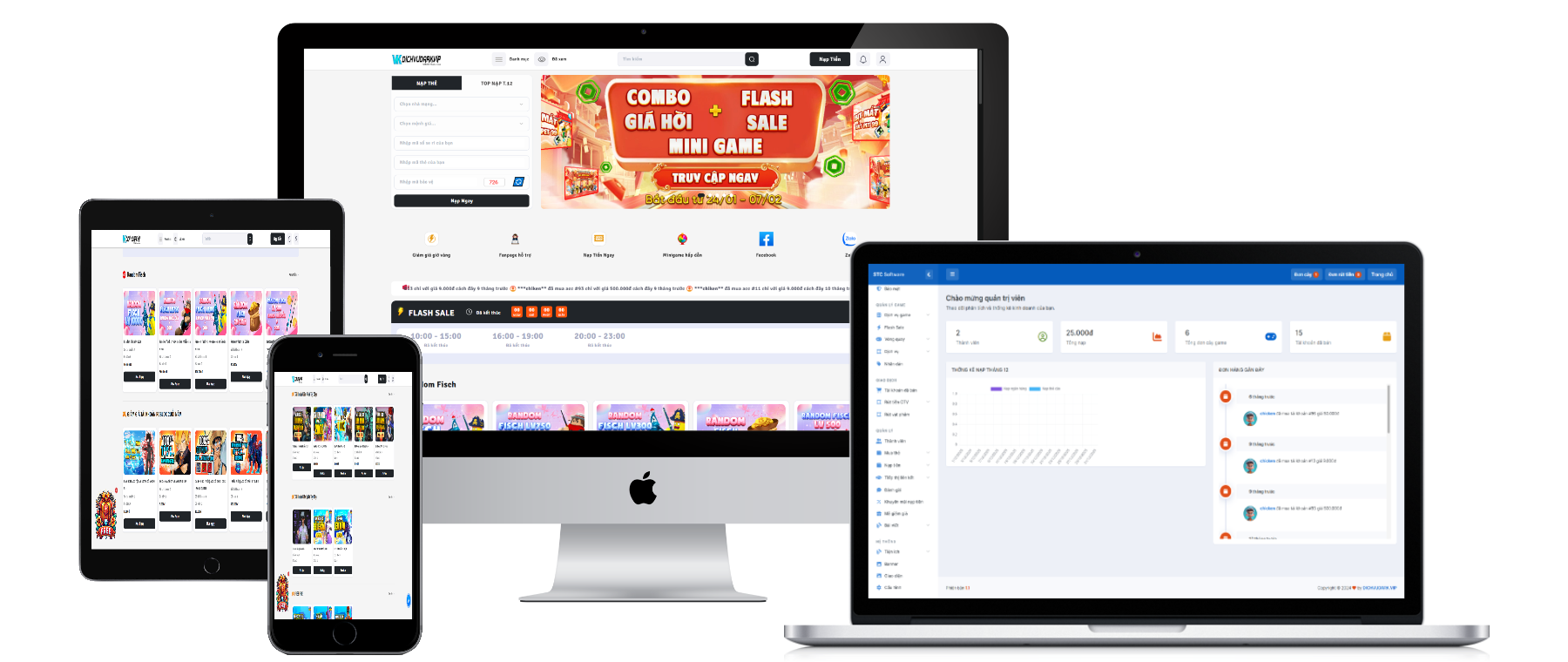 Shopnick V5 Bán Acc Game Tuỳ Chỉnh